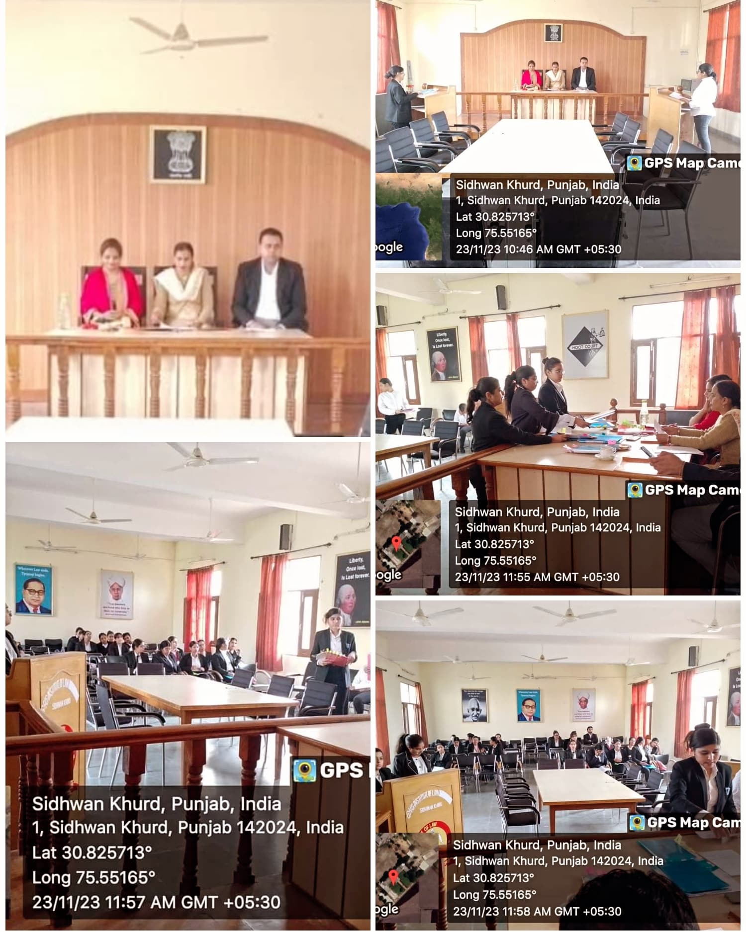 CIVIL MOOT EXAM conducted by G.H.G Institute of Law, Sidhwan Khurd (As a part of B.A.LLB Hons, 9th semester curriculum).  