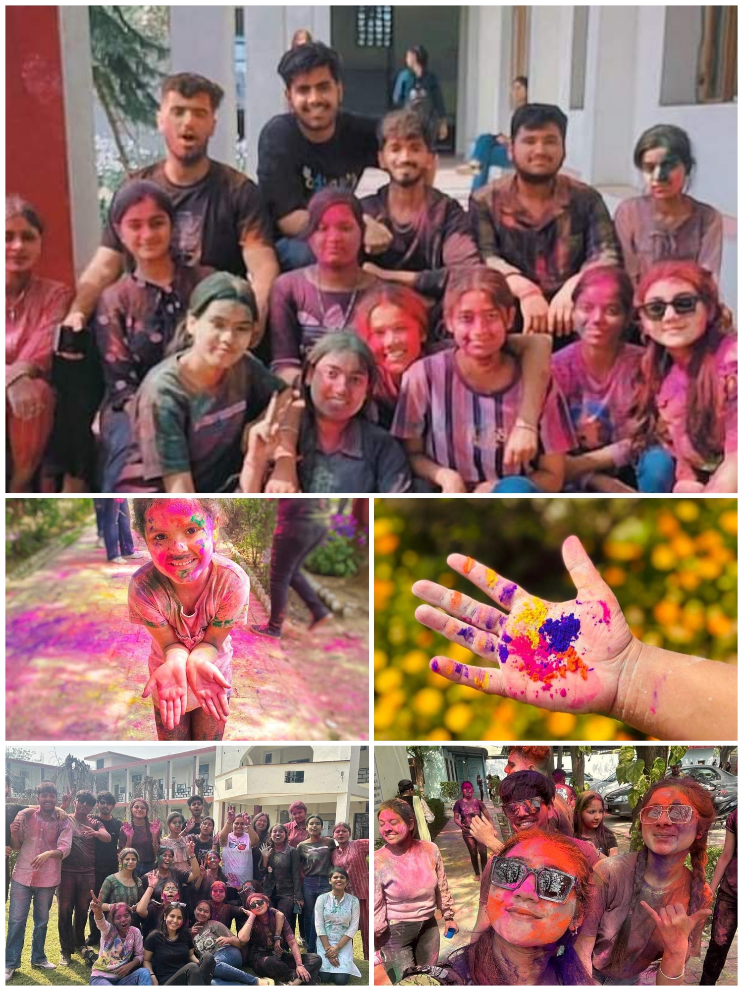 CELEBRATION OF HOLI  FESTIVAL ON 22-03-2024