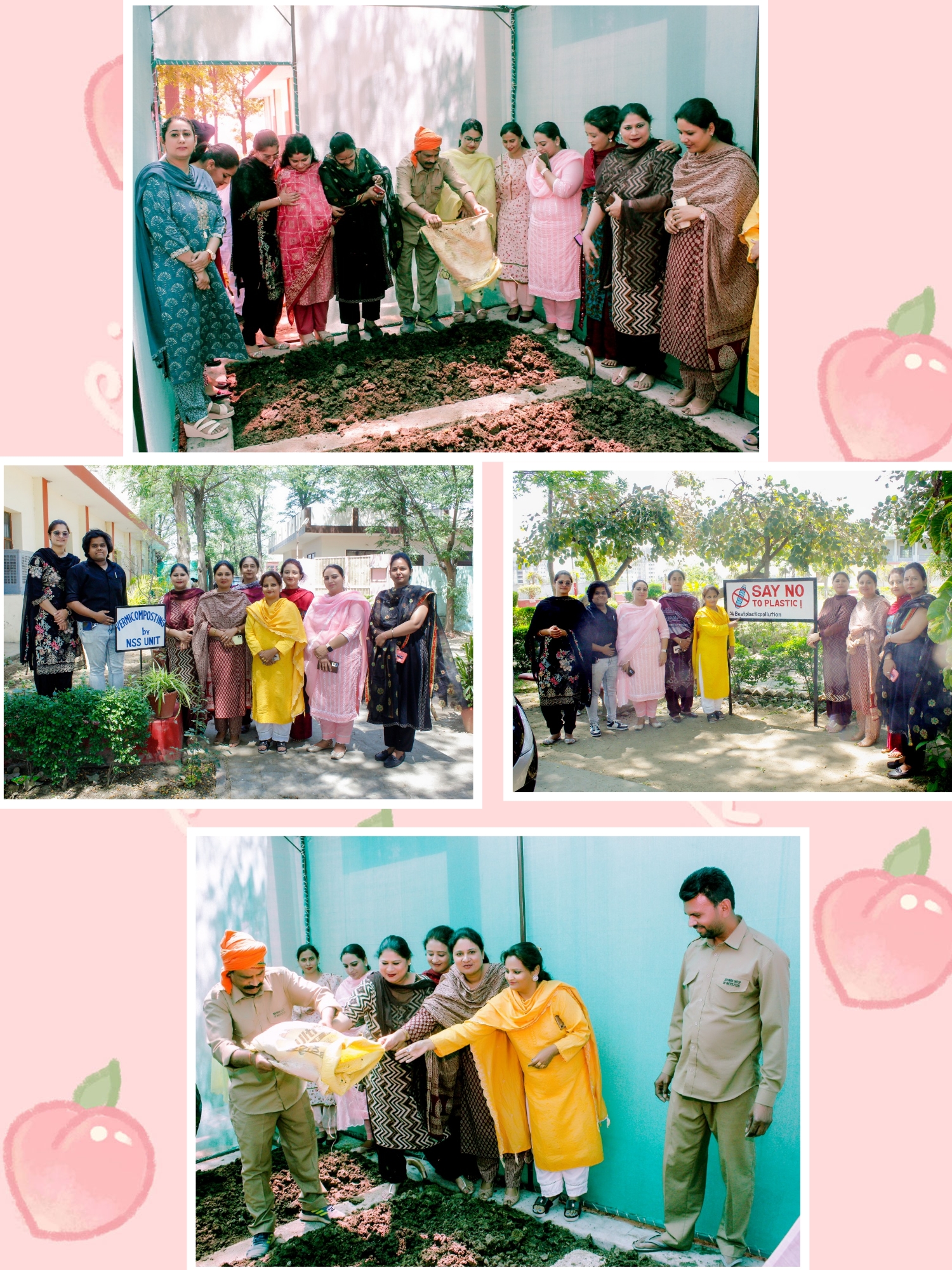 Inauguration of Vermicomposting Unit by the NSS UNIT of GHG Institute of Law Sidhwan Khurd on 18-04-2024.